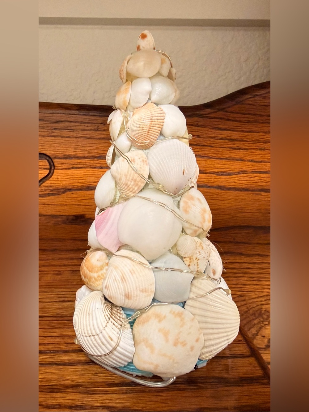 Lighted Seashell Tree Decor - Picture 2 of 4